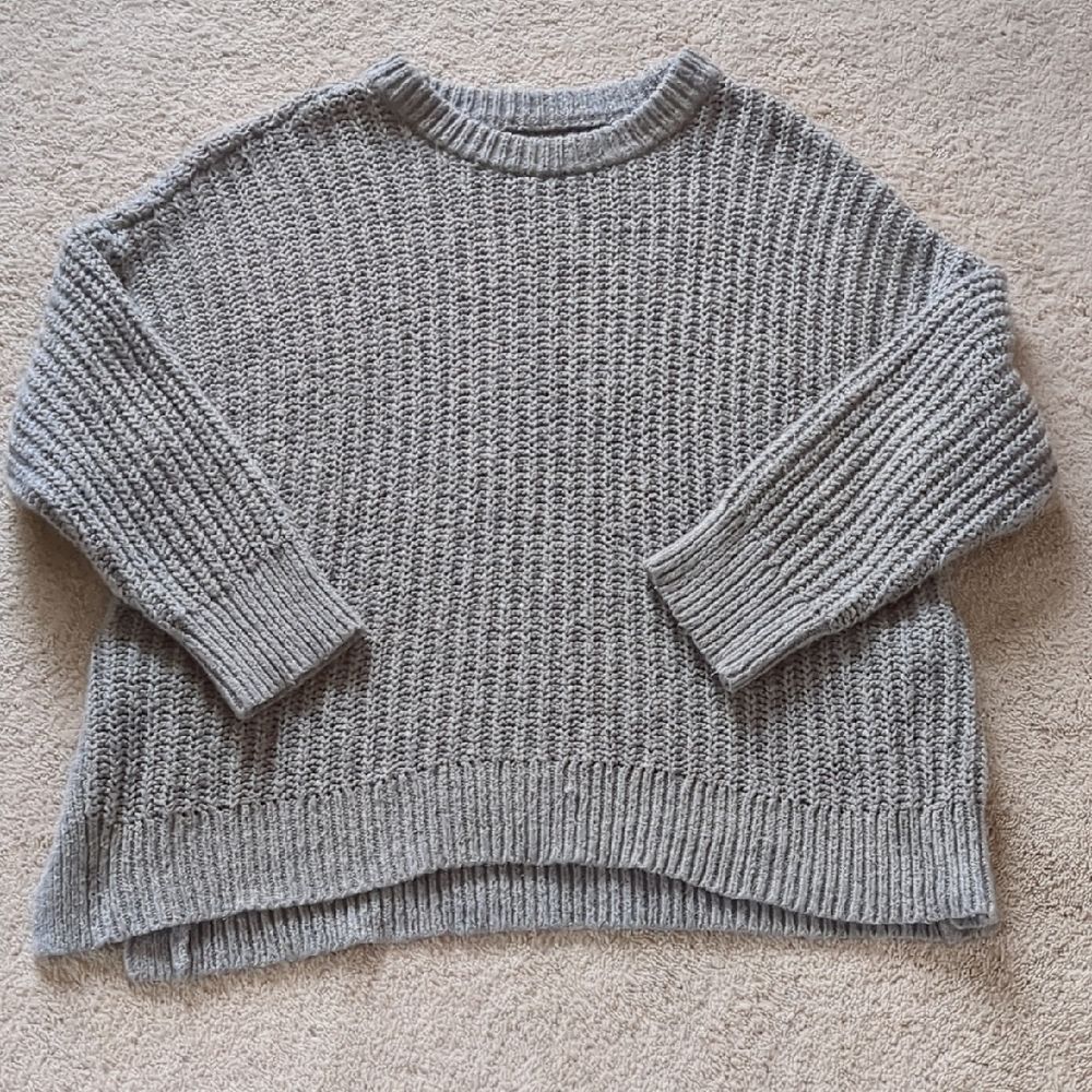 Aerie Wide Rib Crew Sweater Size L